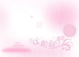 粉色回忆婚纱模板