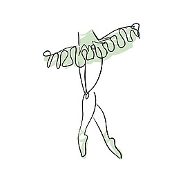 跳芭蕾舞的腿