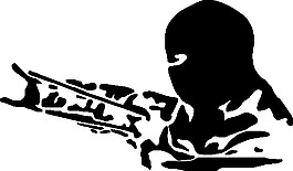 蒙面人剪贴画