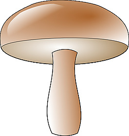 香菇剪贴画
