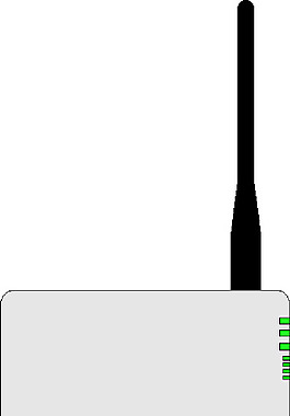 WiFi路由器Linksys剪贴画
