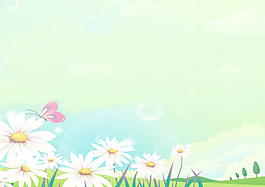 自然温馨背景PPT模板