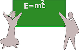 E＝mc2 einesteins写错了E = M2C剪贴画