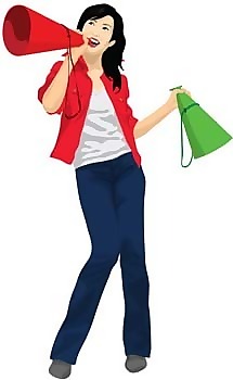 美丽的女孩习惯姿态向量3