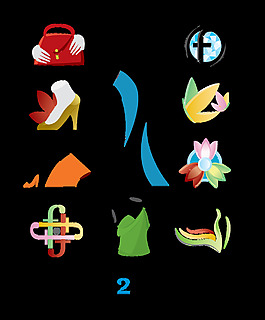 LOGO矢量时尚模板