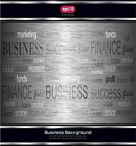 金属背景矢量图