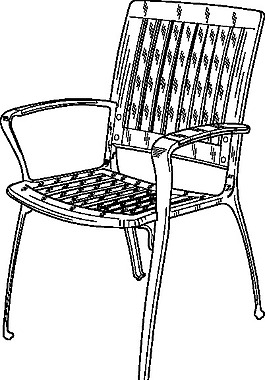 塑料椅子剪贴画