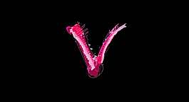 字母v视频特效