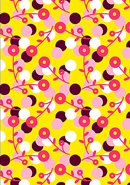 AI花朵果实卡通