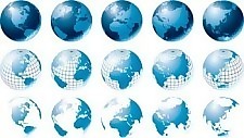 地球矢量图17