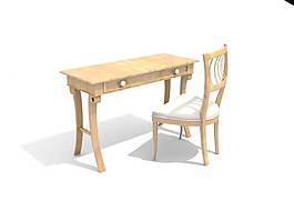 欧式桌3d模型桌子效果图 95