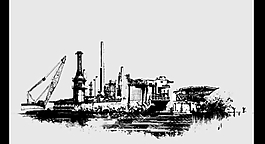 城市剪影之城市工厂