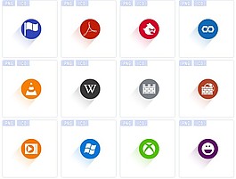 清新阴影系统图标下载