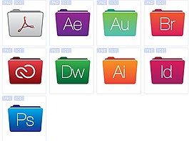 Adobe文件夹图标下载