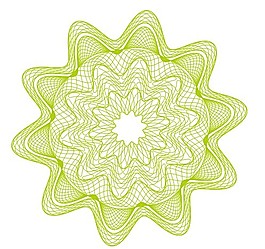 防伪花纹