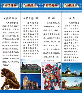 科学知识展板