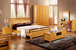 实木家具免费 实木软床图