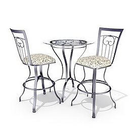 西餐厅桌椅3d模型家具模型 56