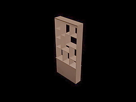 酒柜3d模型柜子图片 13