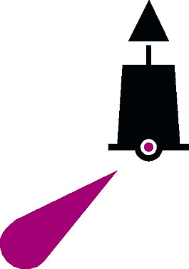 nchart符号int亮绿色towerbeacon conicaltm剪贴画