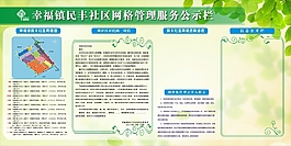 社区院落公开栏