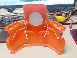 光晕4全尺寸与tiewraps头盔