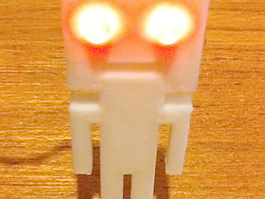 LED的机器人