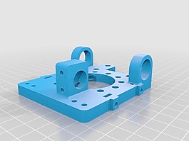 更普遍的x-carriage RepRap Prusa I3