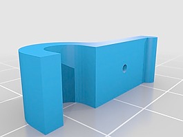 管安装夹管为6.5mm，钉起来