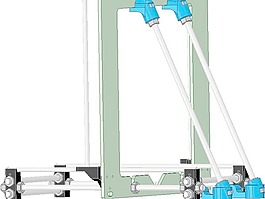 Prusa I3 alliminum框架支撑