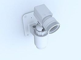 监控摄像头3d模型电器模型图片 1