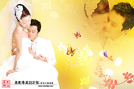 温馨浪漫婚纱模板