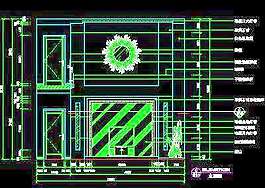 别墅实例、中式风格场景cad详图素材20090223更新-24