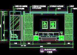 别墅实例、中式风格场景cad详图素材20090223更新-42