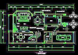 别墅实例、中式风格场景cad详图素材20090223更新-1