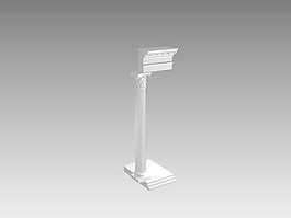 欧式构件3d模型下载欧式构件素材 22