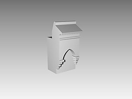 欧式构件3d模型下载欧式装饰构件 500