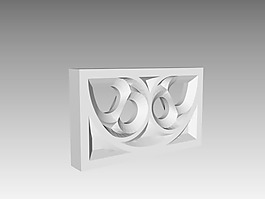 欧式构件3d模型下载欧式装饰构件 481