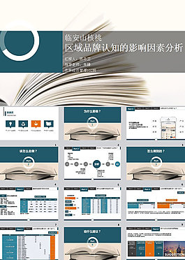 农林经济管理专业本科毕业答辩ppt模板