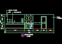 化妆品店、珠宝店、工艺品店实例、工艺品店cad详图、门面实例装修施工图纸10例-48