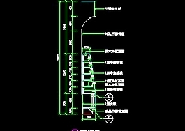 体育用品店、眼镜店、音像店实例装修施工图纸、cad详图60