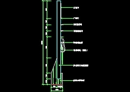 体育用品店、眼镜店、音像店实例装修施工图纸、cad详图50