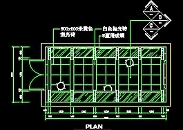 体育用品店、眼镜店、音像店实例装修施工图纸、cad详图30