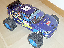 雷虎体外壳安装openrc 1:10越野truggy