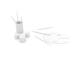 文化体育用品3d书籍模型文化体育用品 13