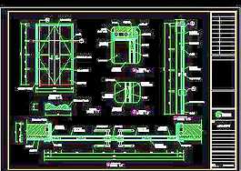 豪华酒家装修施工图纸、cad详图素材79