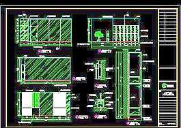 豪华酒家装修施工图纸、cad详图素材98
