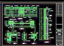 豪华酒家装修施工图纸、cad详图素材74