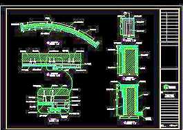 豪华酒家装修施工图纸、cad详图素材90