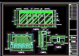 豪华酒家装修施工图纸、cad详图素材38